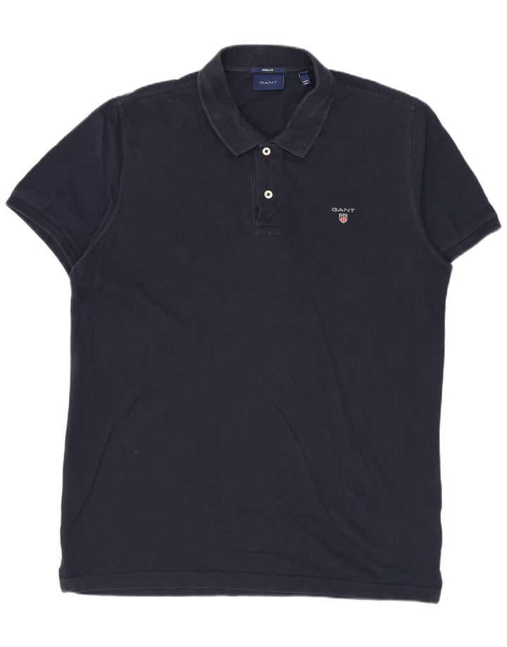 GANT Polo Regular Fit De Algodón Azul Marino Grande Para Hombre