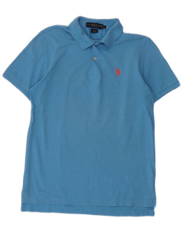 Asociación de Polo de EE. UU. Camisa Hombre Small Algodón Azul