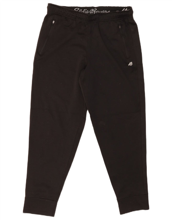 EDDIE BAUER Pantalón Chándal Hombre Joggers Medium Negro Poliéster