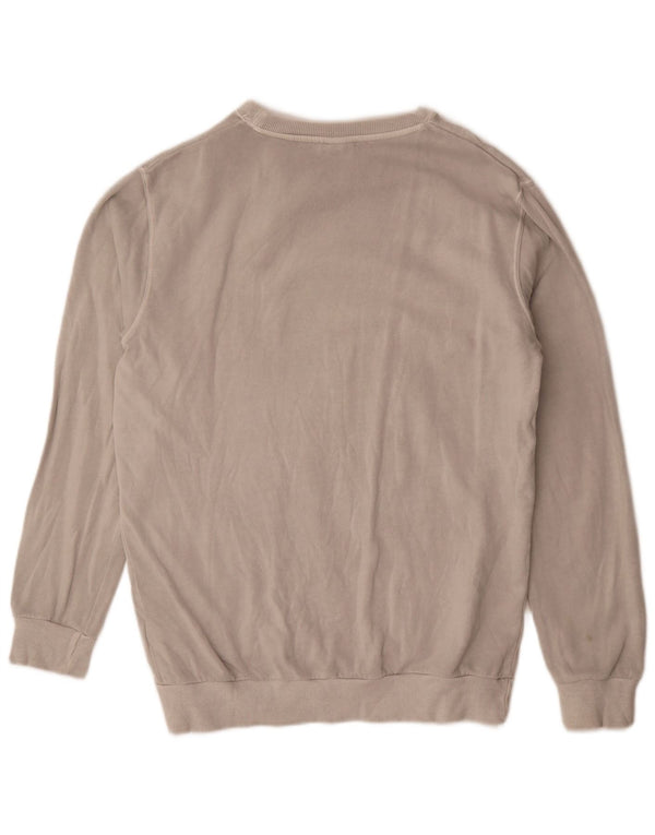 Fila Hombre Sudadera Jumper Small Gris Algodón