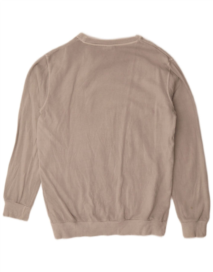 Fila Hombre Sudadera Jumper Small Gris Algodón