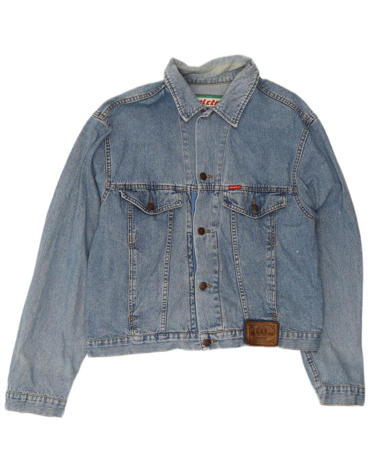 Invicta Chaqueta vaquera para hombre Reino Unido 40 Algodón azul grande
