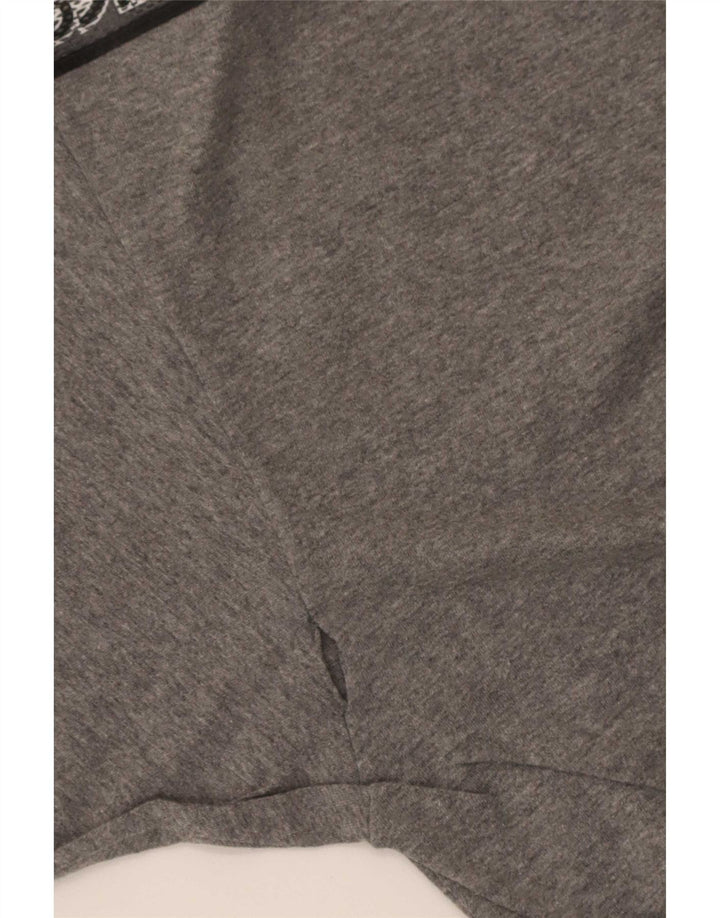 Asics - Camiseta gráfica para hombre, parte superior de algodón moteado en gris medio