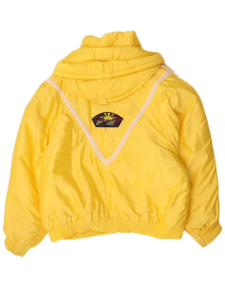 Chaqueta de esquí extragrande con gráfico Silvy para mujer IT 48 XL Poliéster amarillo