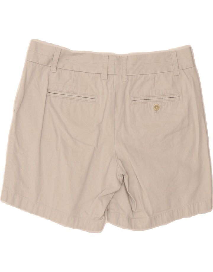 J. CREW Womens Chino Shorts US 8 Medium W34  Beige Cotton Vintage J. Crew and Second-Hand J. Crew from Messina Hembry 