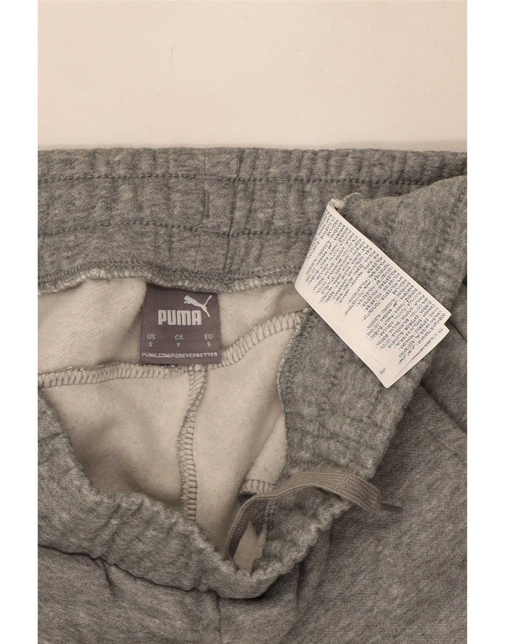 Puma Pantalones De Chándal Para Hombre Joggers Small Gris Algodón