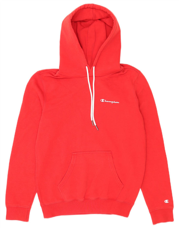 Champion Sudadera Con Capucha Para Hombre Jersey Pequeño De Algodón Rojo