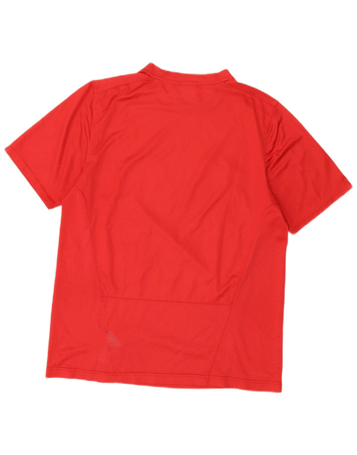Camiseta Nike Dri Fit para hombre UK 39/41 Poliéster rojo mediano
