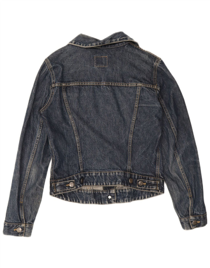 Chaqueta vaquera para mujer Gas UK 12 Medium Azul marino Algodón