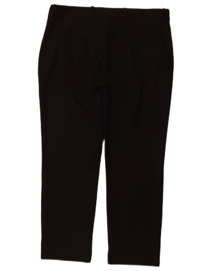 ZARA Mujer Pantalón Chino Slim Medium W28 L26 Negro