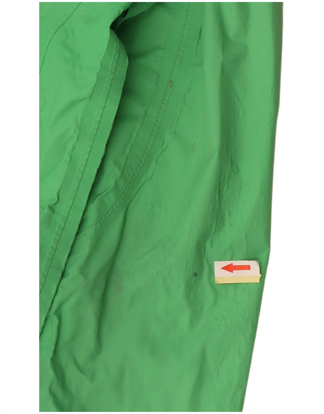 The North Face Chubasquero con capucha para niña 10-11 años Nylon verde medio