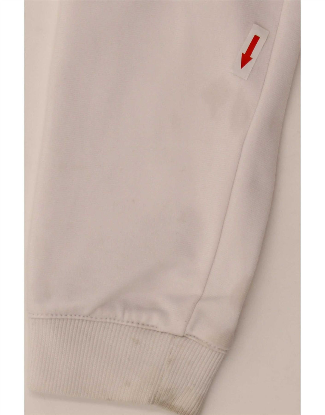 Reebok Chaqueta de chándal para mujer UK 40 Mediano Blanco Colorblock Poliéster