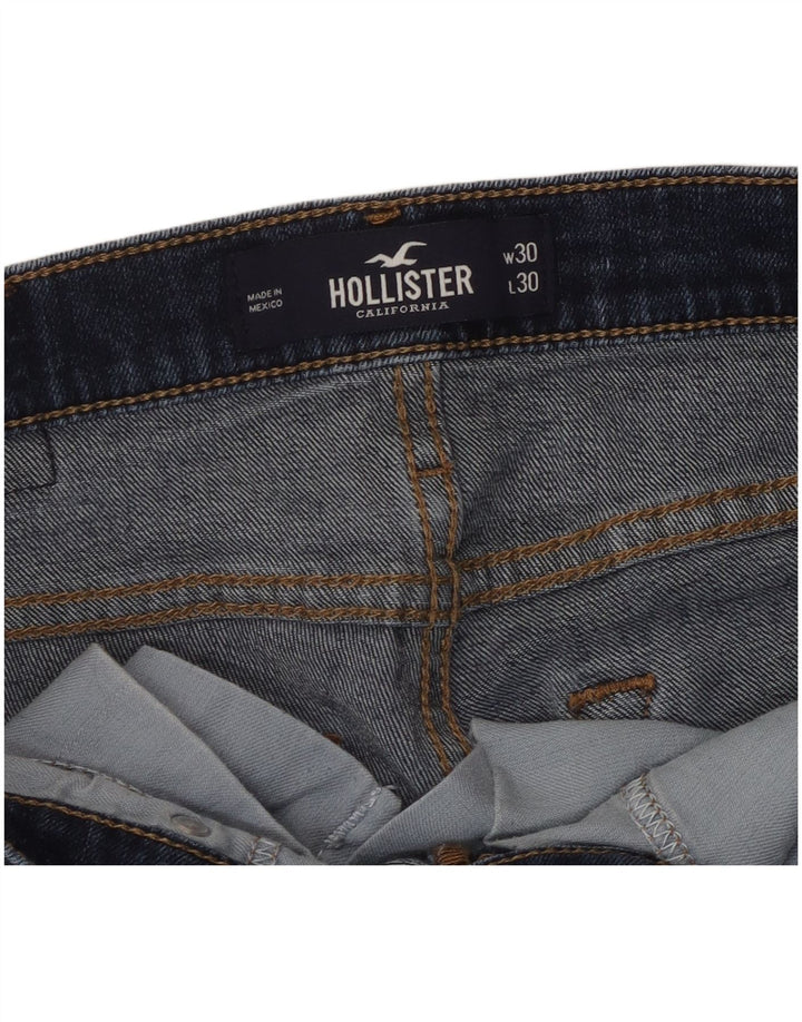 Vaqueros Hollister Hombre Slim Rectos W30 L30 Azul