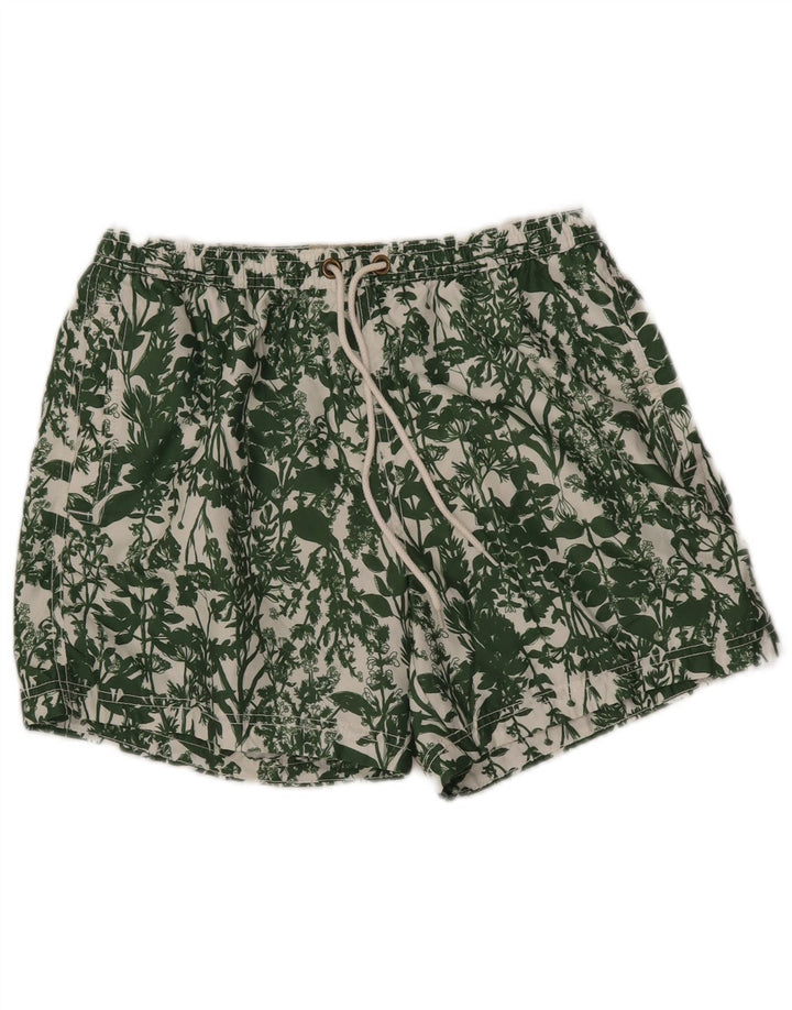 JACK WILLS Bañador Hombre Verde Medio Floral