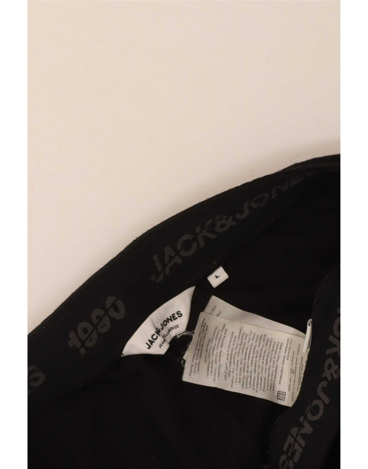 Jack & Jones Pantalón De Chándal Joggers Large Negro Poliéster Hombre