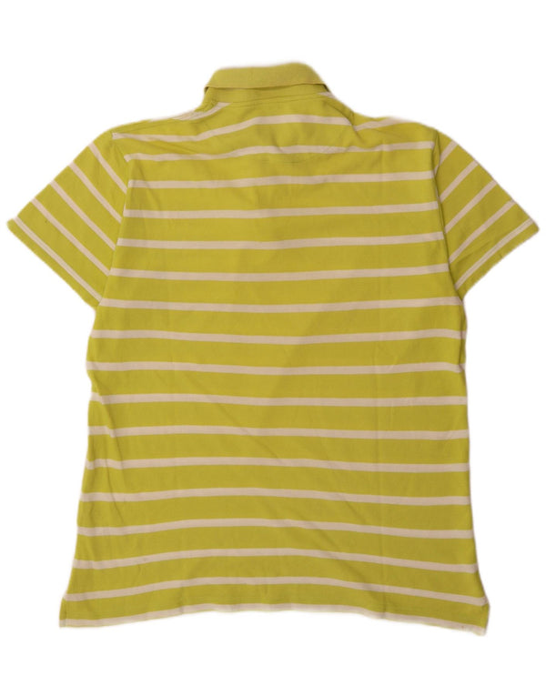 Harmont & Blaine Polo para hombre 2XL Algodón a rayas verdes