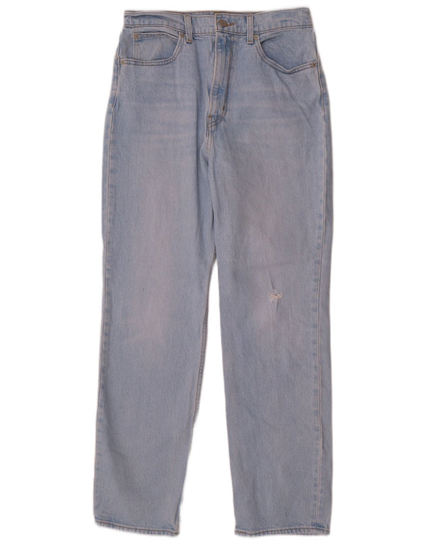 Levi's Vaqueros Rectos Slim De Talle Alto Para Mujer W28 L28 Algodón Azul
