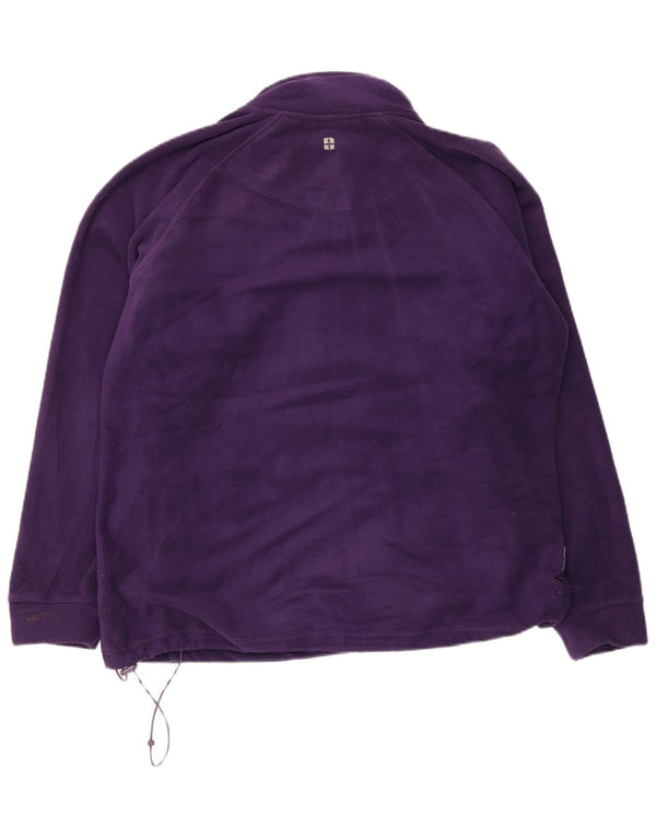 Chaqueta polar para mujer Mountain Warehouse UK 46 grande Poliéster morado