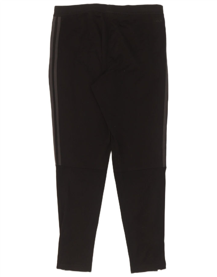 Adidas Hombre Climalite Pantalones De Chándal Mediano Negro Poliéster