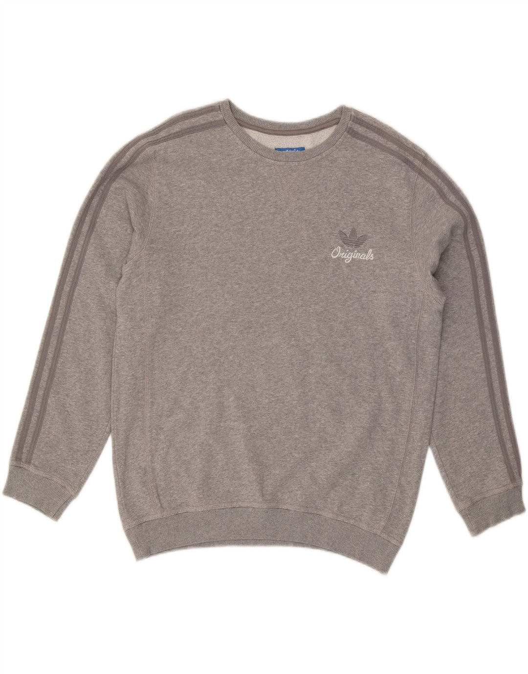Sudadera ADIDAS Hombre Jumper Gris Medio Algodón