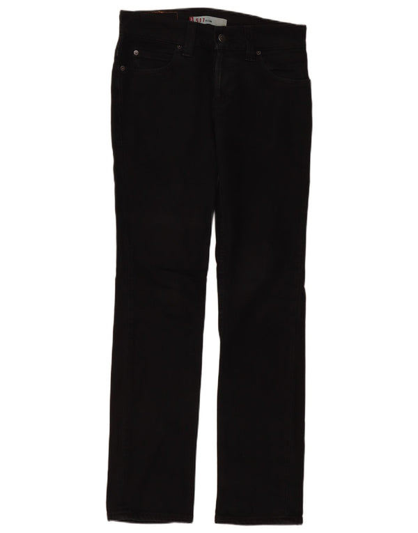 Vaqueros Levi's Mujer 511 Slim W30 L32 Negro