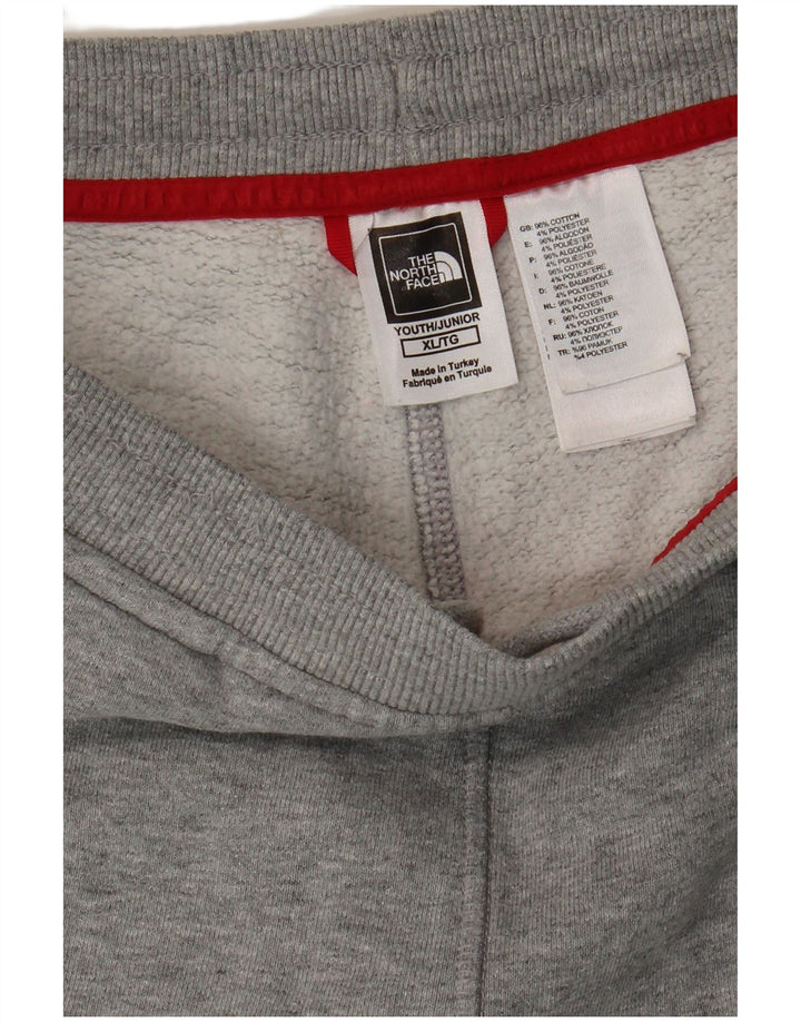 THE NORTH FACE Pantalones de chándal para niño Joggers 14-15 años XL Gris Algodón