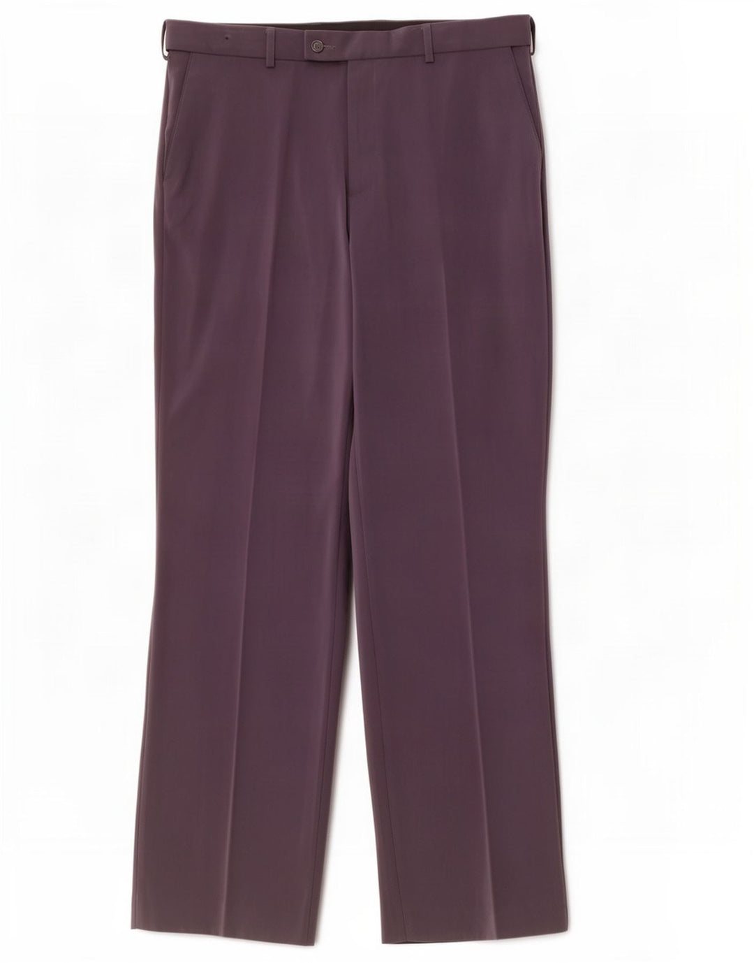 Farah Pantalón de traje recto para hombre W34 L32 Poliéster gris