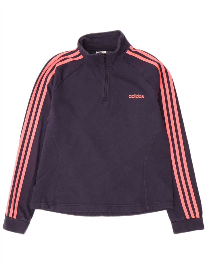 Sudadera con cuello y cremallera para mujer UK 12/14 Medium