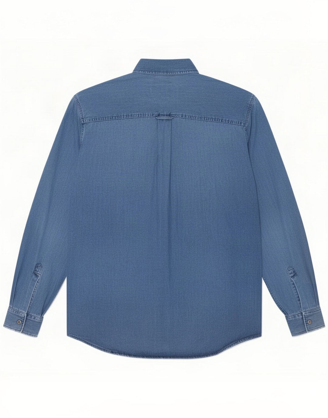 Camisa vaquera Marlboro Classics para hombre XL Algodón azul