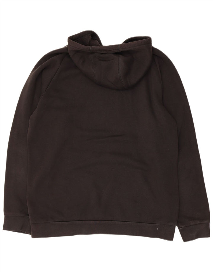 Adidas Hombre Sudadera Con Capucha Jumper Medium Negro Algodón