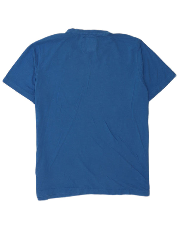 Crew Clothing Camiseta de manga corta para hombre Top XL Algodón azul