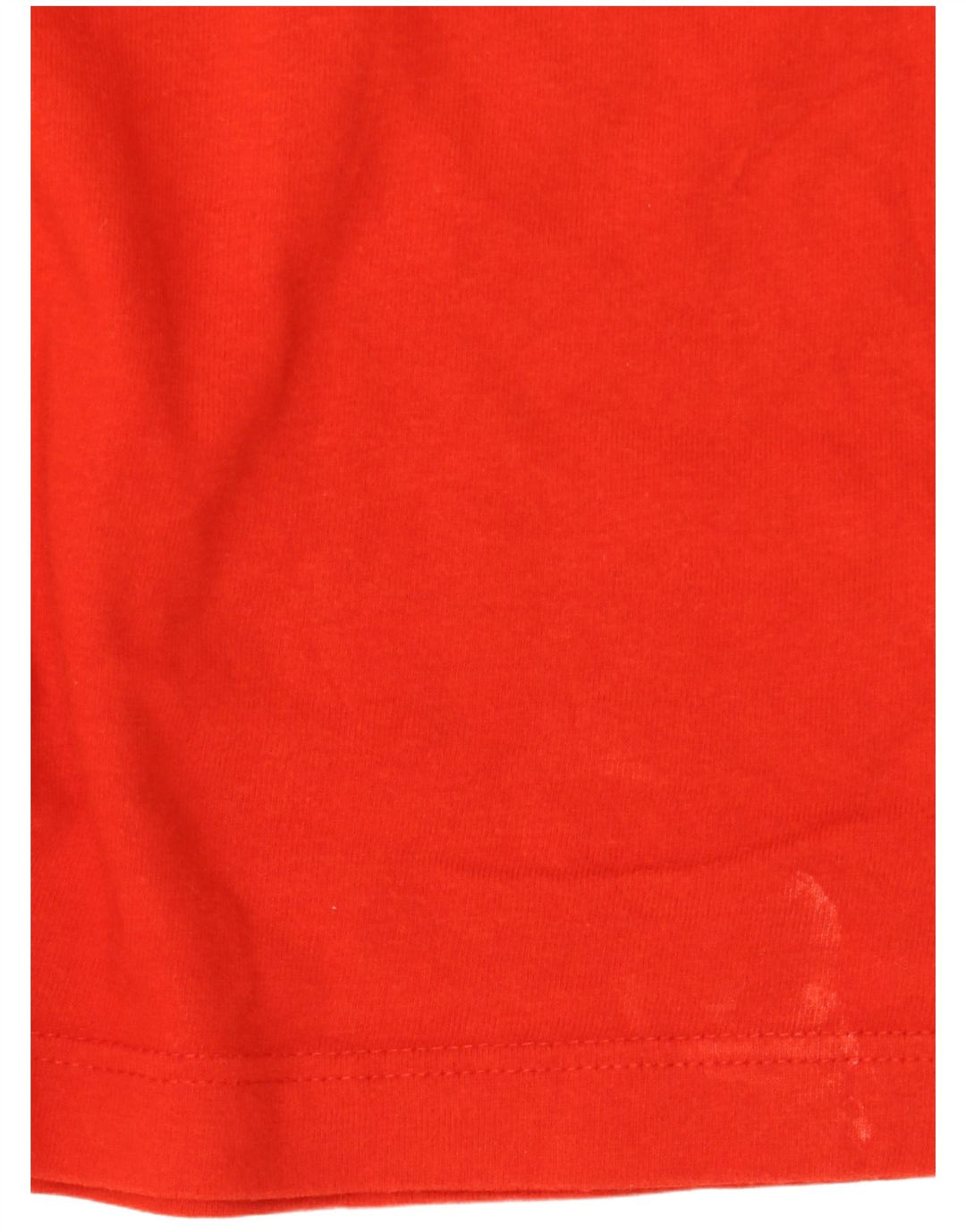 Benetton Camiseta Gráfica De Algodón Pequeño Naranja Hombre