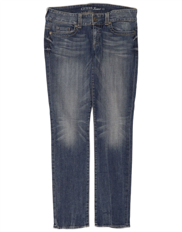 Guess Jeans Slim Elásticos Para Hombre W33 L32 Algodón Azul