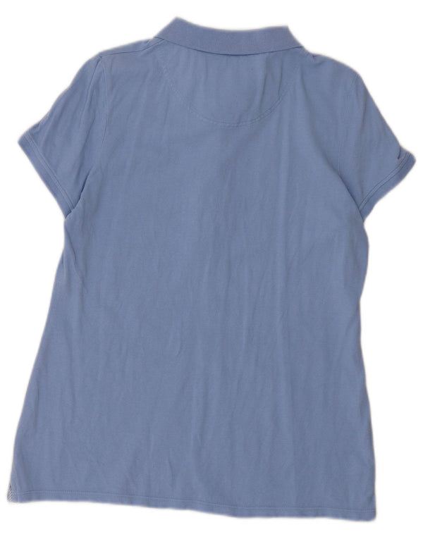 Crew Clothing Polo para mujer UK 44 Azul medio
