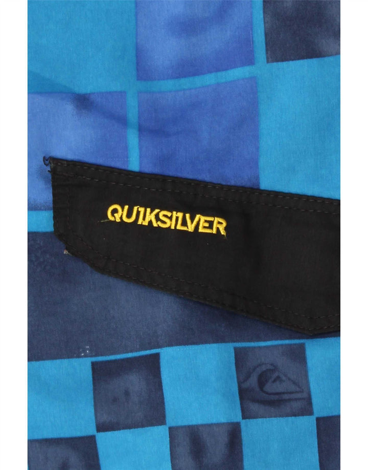 Bañador Quiksilver Hombre Azul Medio Geométrico