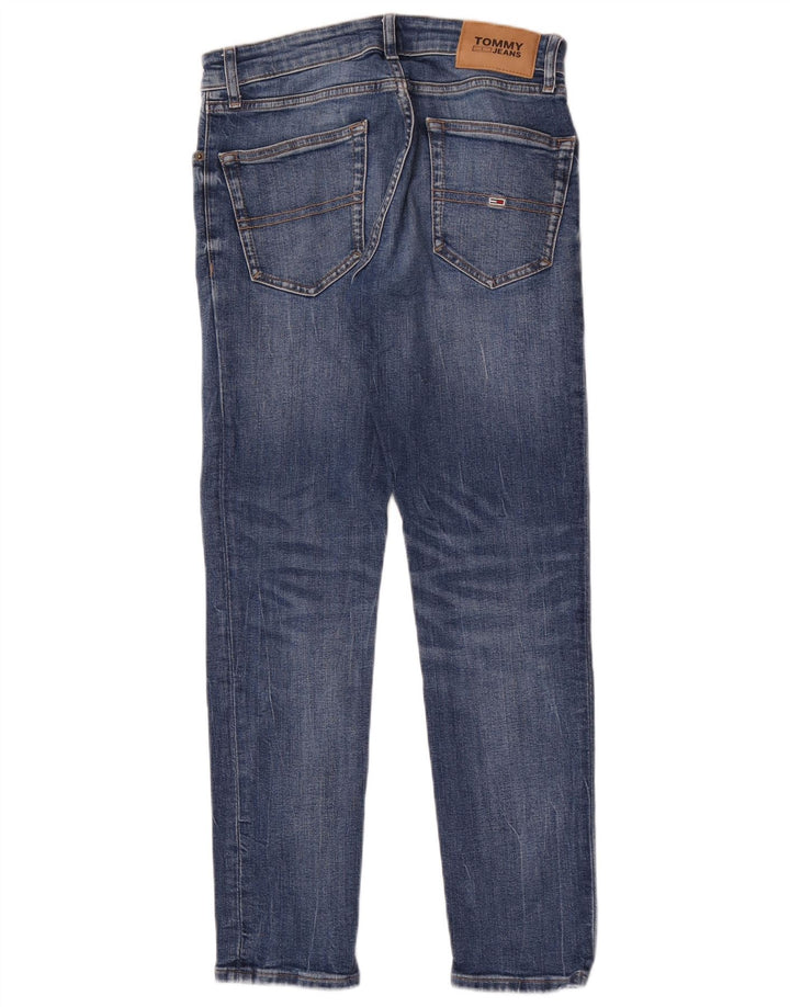 Tommy Hilfiger Vaqueros ajustados para hombre W27 L30 Algodón azul