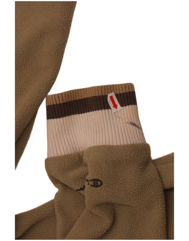 Champion Chaqueta Polar Mujer UK 40 XL Caqui Colorblock Poliéster