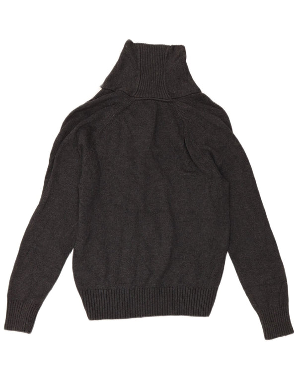 Tommy Hilfiger Suéter tipo jersey con cuello chal para mujer UK 40 Grande Gris