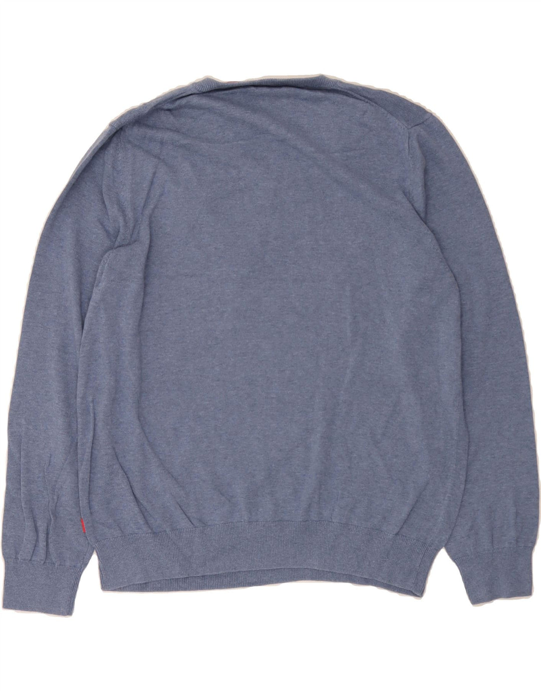 IZOD Mens V-Neck Jumper Sweater Large Blue Vintage Izod and Second-Hand Izod from Messina Hembry 