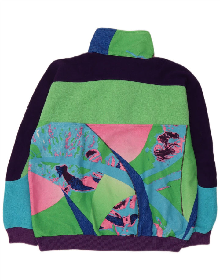 Colmar Jersey De Forro Polar Con Cuello De Botones XL Azul Colorblock