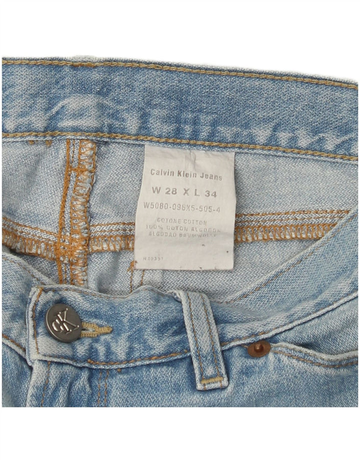 Vaqueros Bootcut para mujer CALVIN KLEIN W28 L30 Algodón azul