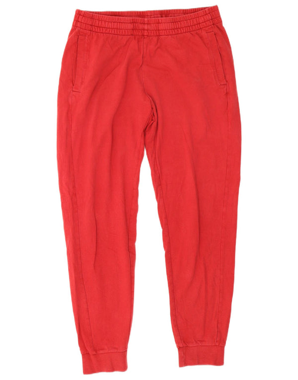 Emporio Armani Hombre Pantalones De Chándal Gráfico Joggers XL Algodón Rojo