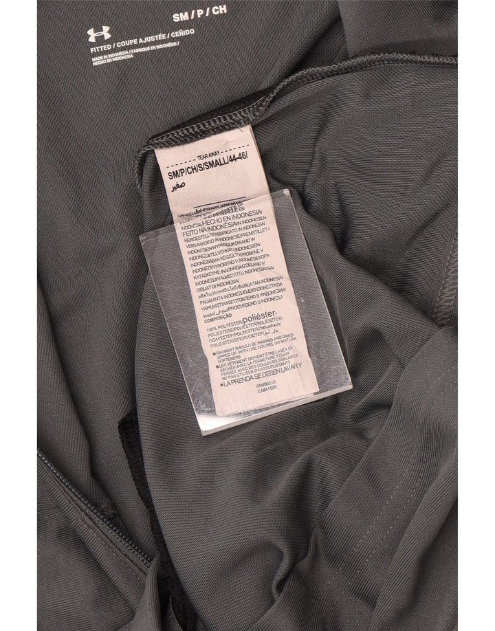 Under Armour Hombre Chándal Top Chaqueta Pequeña Gris Poliéster