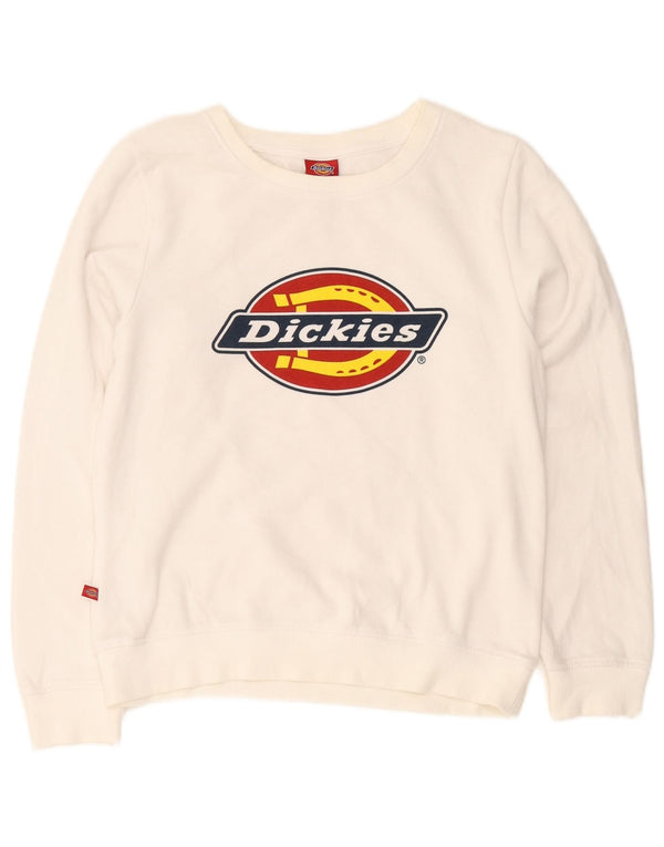 Dickies Sudadera estampada para niños 11-12 años Algodón blanco