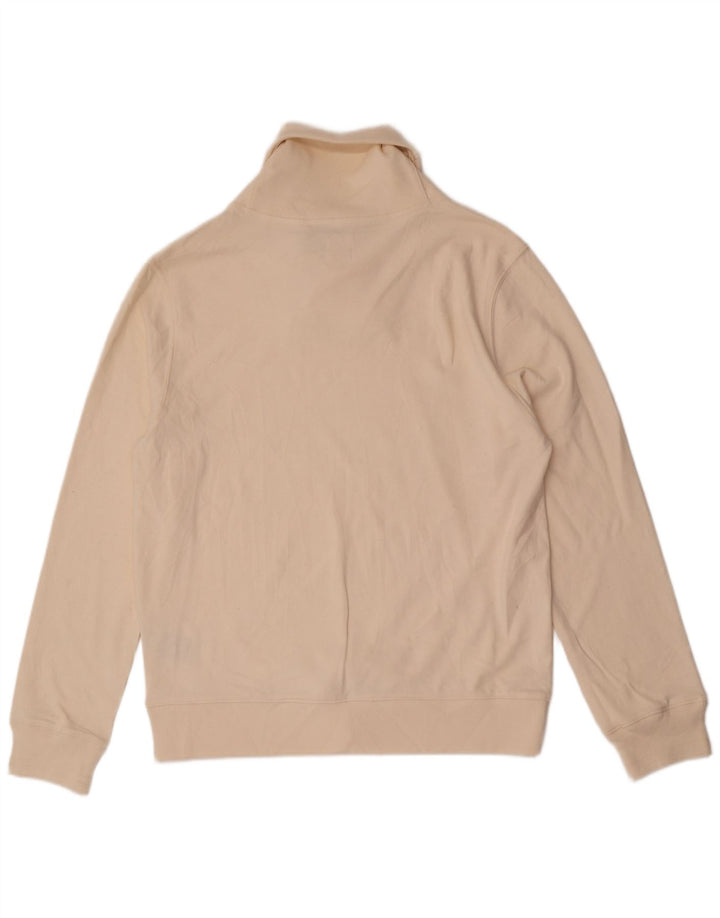Dockers Sudadera Jumper XL De Algodón Blanco Roto Hombre