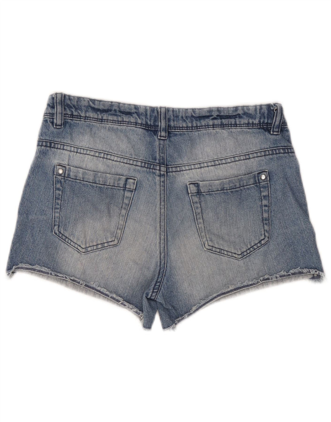 Benetton Shorts Vaqueros Mujer W26 Small Azul