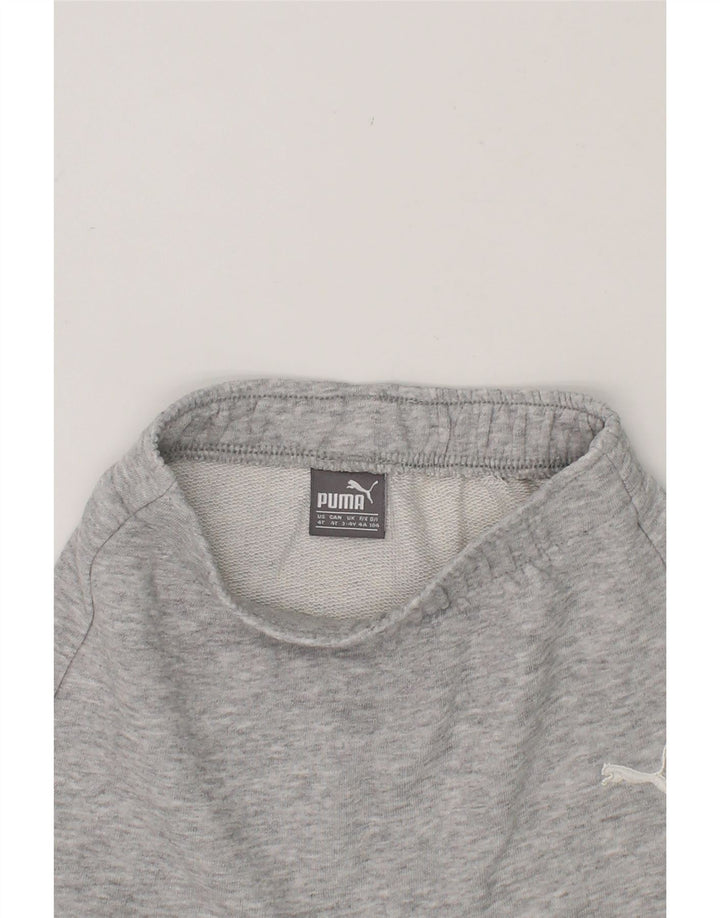 PUMA Boys Tracksuit Trousers Joggers 3-4 Years  Grey Flecked Vintage Puma and Second-Hand Puma from Messina Hembry 