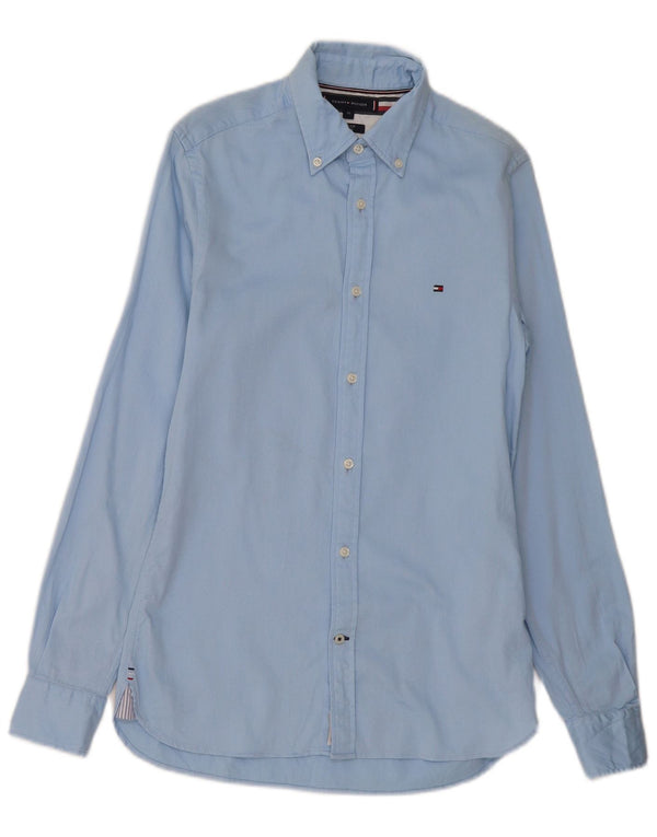 Camisa Tommy Hilfiger Hombre Slim Fit XS Algodón Azul