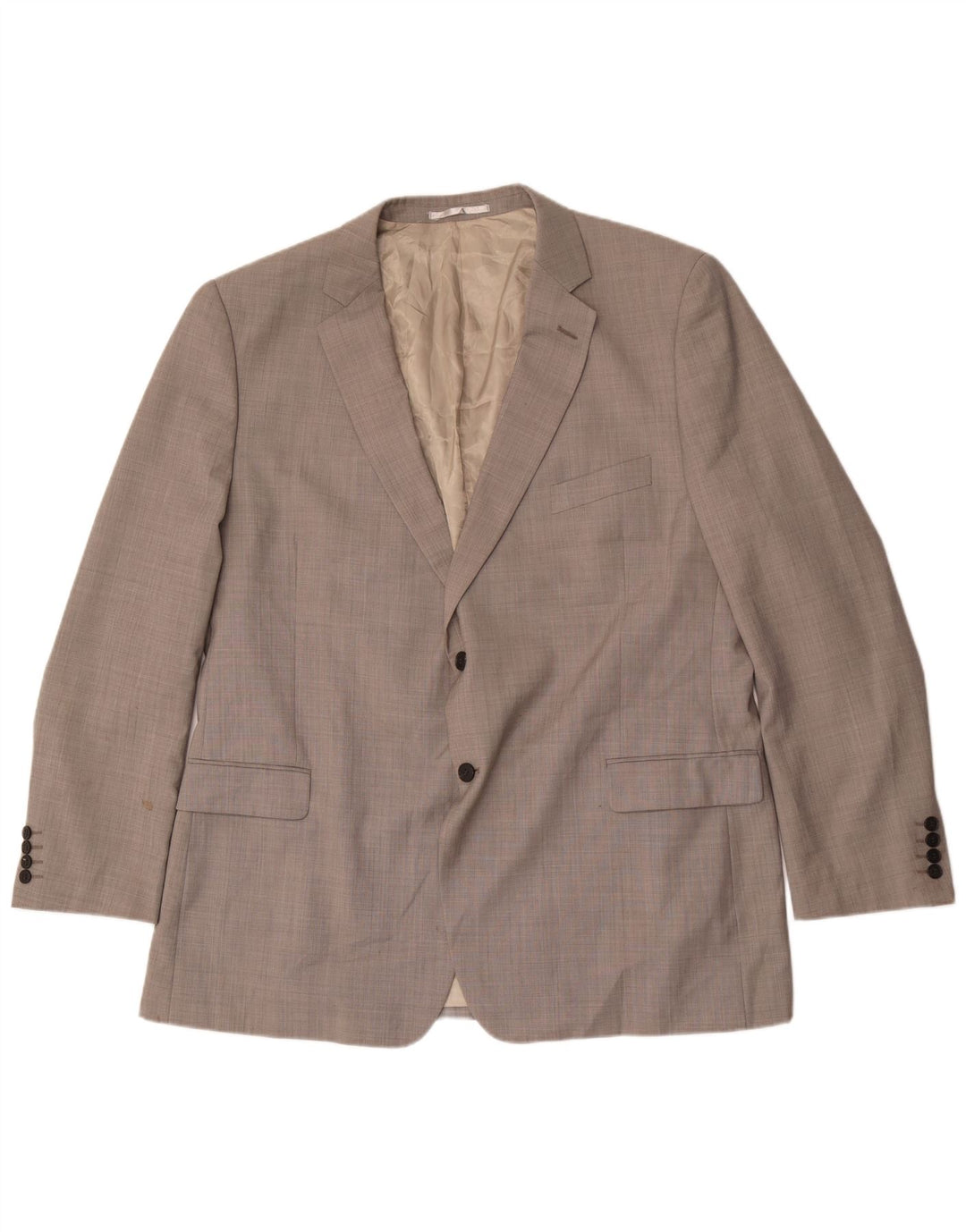 Marks & Spencer Chaqueta tipo blazer de 2 botones para hombre UK 48 2XL Lana gris