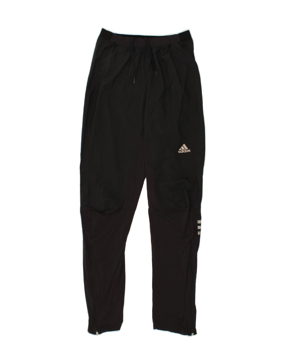 ADIDAS Mens Climalite Tracksuit Trousers Small Black Polyester Vintage Adidas and Second-Hand Adidas from Messina Hembry 